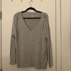 Grey Long Sleeve Sweater